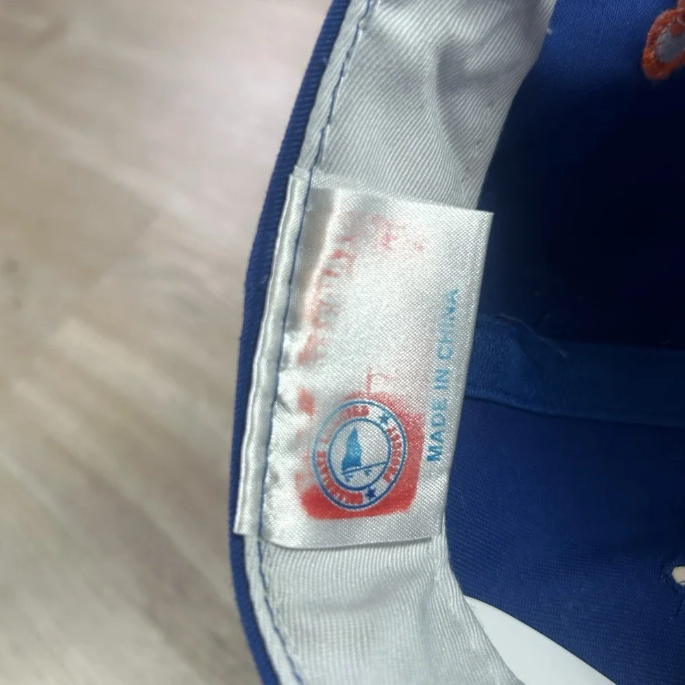 VTG Florida Gators Snapback Hat NCAA Collegiate Blue Orange Cap